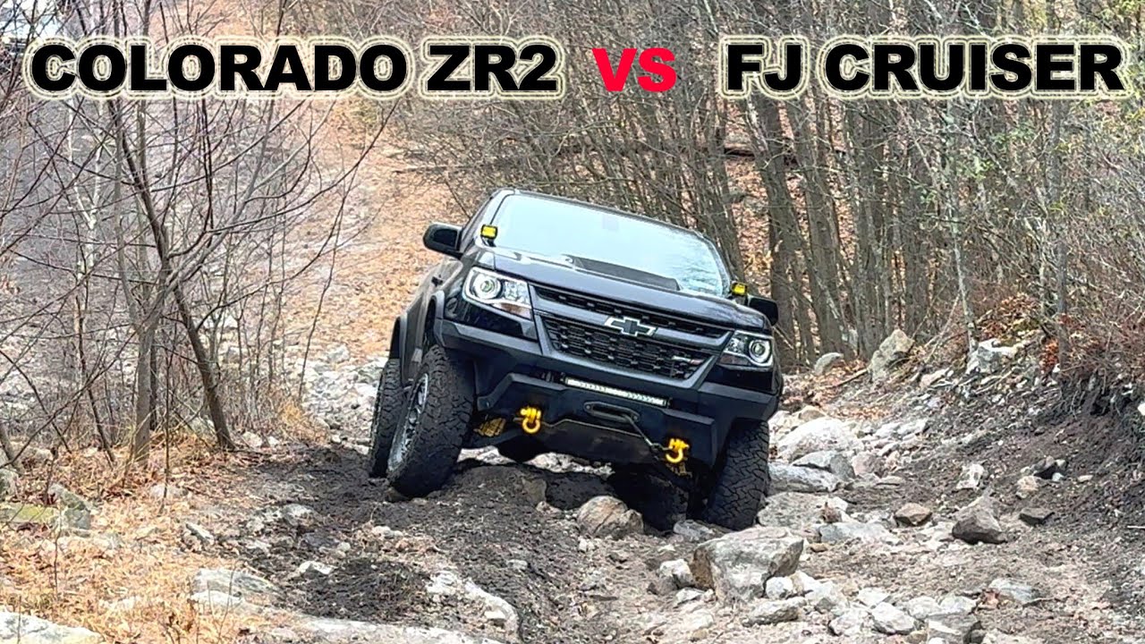 Colorado ZR2 vs FJ Cruiser 4x4 Offroad Lockers vs Atrac Hill Climb Challenge!!!