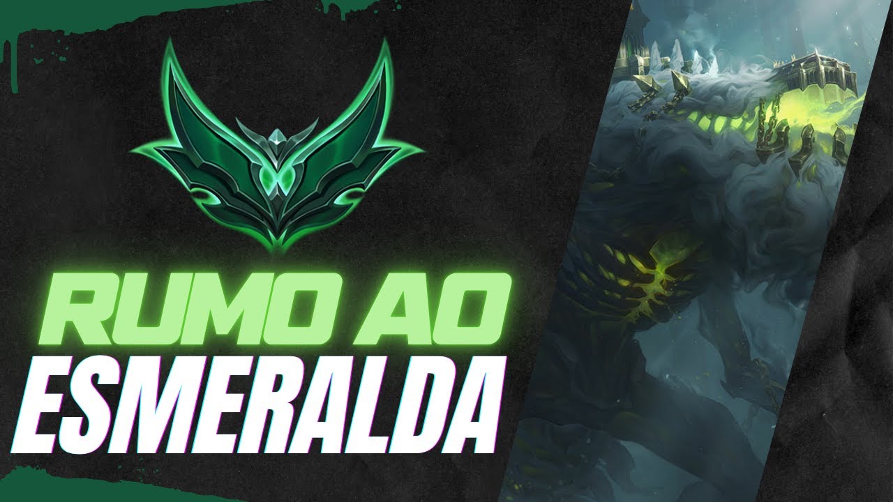 MONO CHO'GATH RUMO AO ESMERALDA | LEAGUE OF LEGENDS AO VIVO