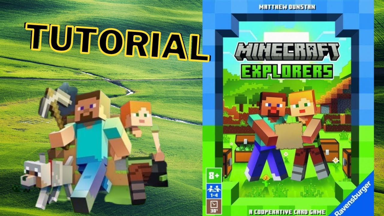 Minecraft explorers: Gioco da Tavolo - Tutorial e Recensione!