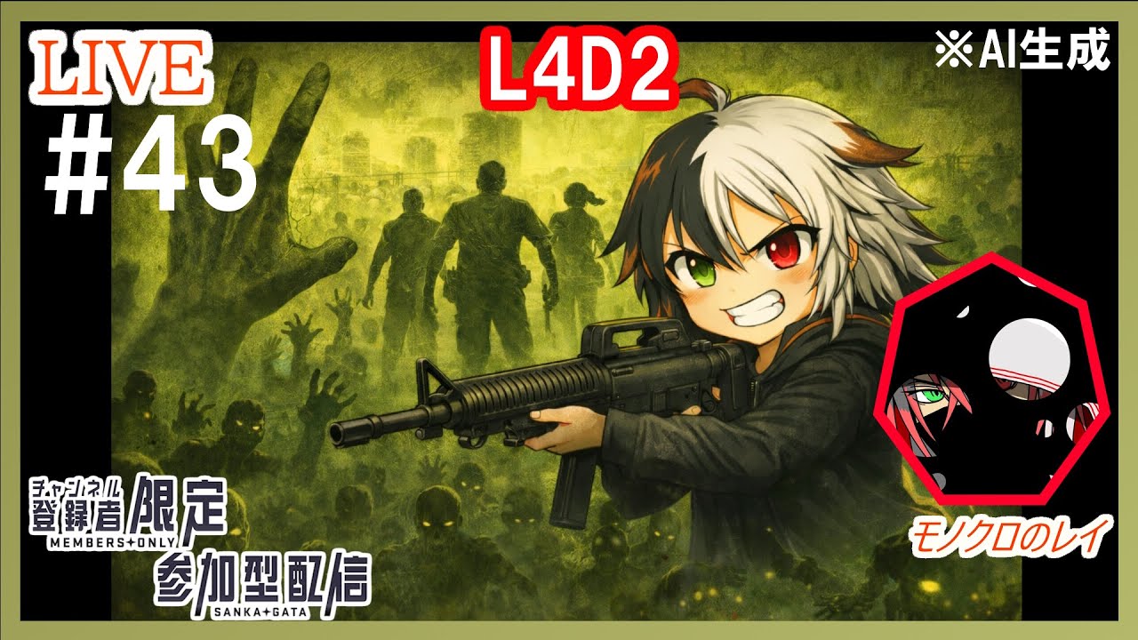 [Left 4 Dead 2] #43_ キーマウ挑戦!!