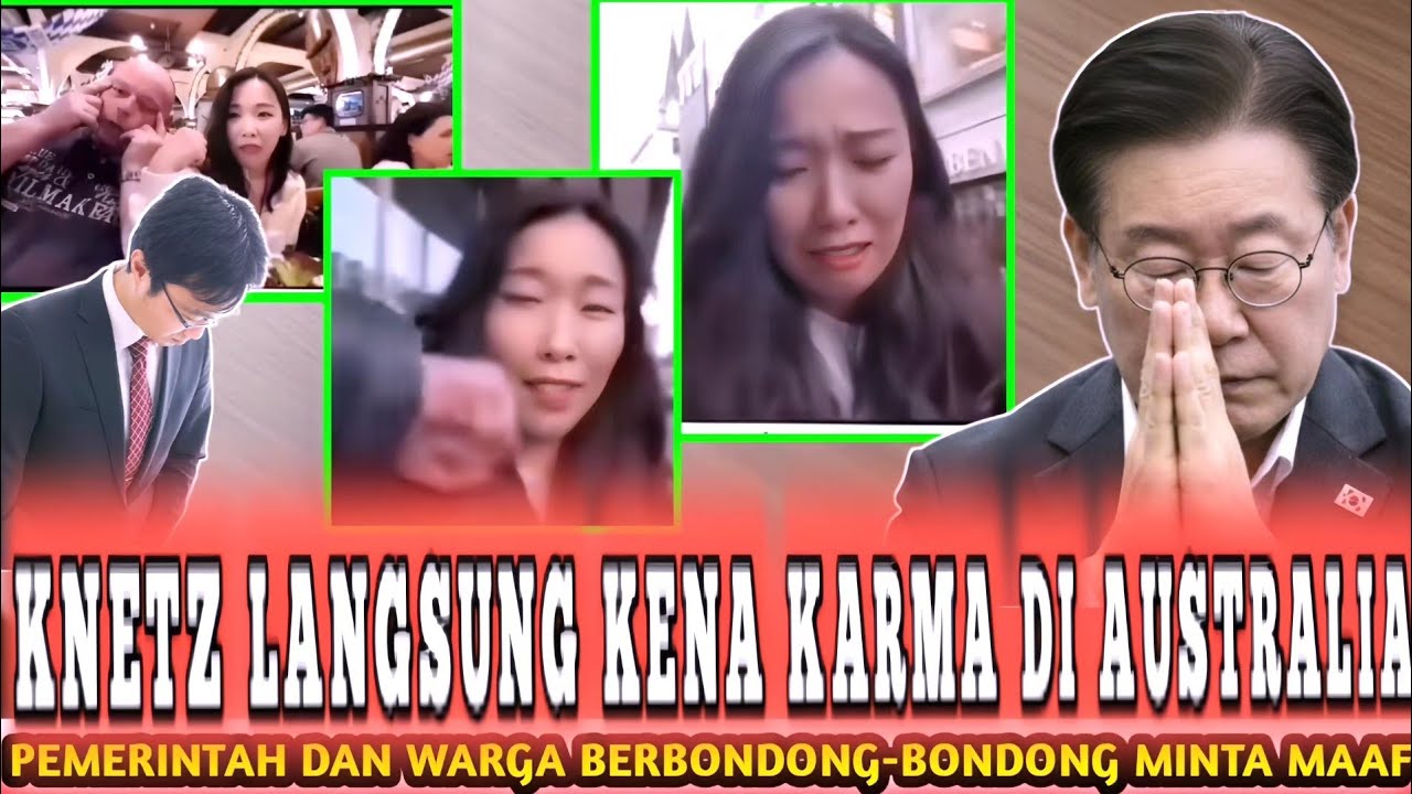 KNETZ KENA KARMA !! Warga Korea Berbondong bondong minta Maaf ! Knetz Terkenal Rasis Di Mata Dunia !