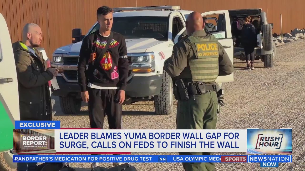 Yuma, AZ sees daily influx of migrants as a result of gap in border wall, officials say | Rush Hour