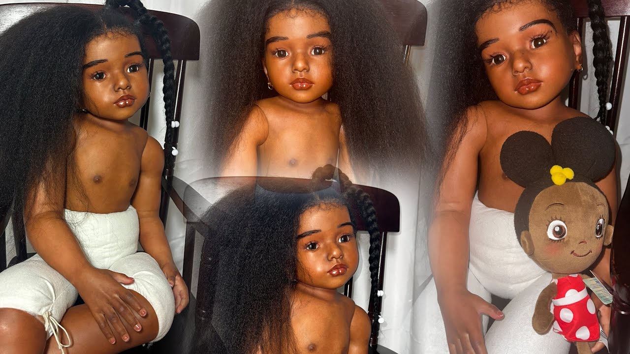 Dressing My 40-inch Toddler Doll change outfit and name