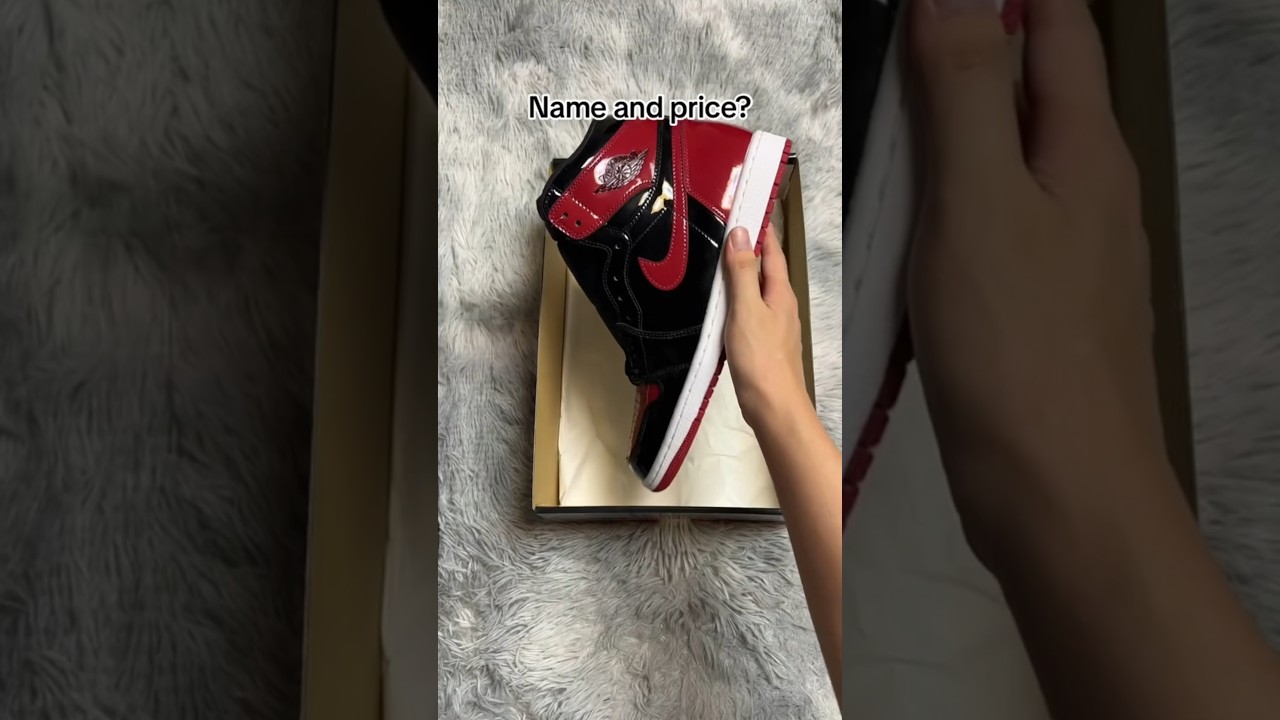 Air Jordan 1 Retro High OG Patent Bred