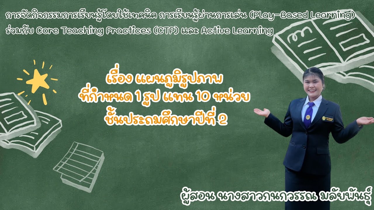 การจัดกิจกรรมการเรียนรู้โดยใช้เทคนิคการเรียนรู้ผ่านการเล่นร่วมกกับ CTP และ AL