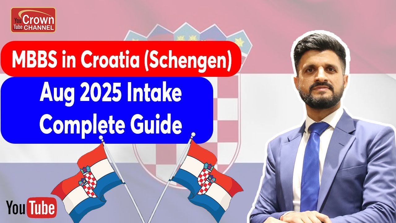 MBBS in Croatia 2025 - No NEET, Low Fees & Admission Process | Top Medical University in Europe