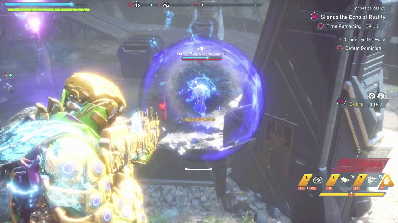 Anthem Cataclysm Use Storm Shard Blade Singer