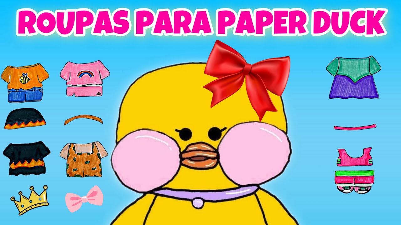 AS MELHORES IDEIAS DE ROUPAS PARA PAPER DUCK | Compilado | Paper Duck clothes