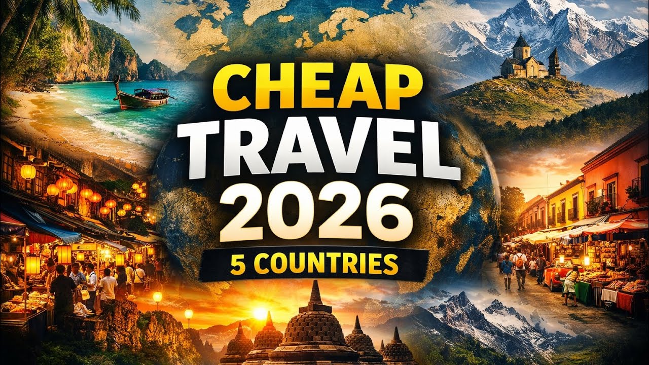 Top 5 Countries You Can Travel Cheap in 2026 | Best Budget International Trips
