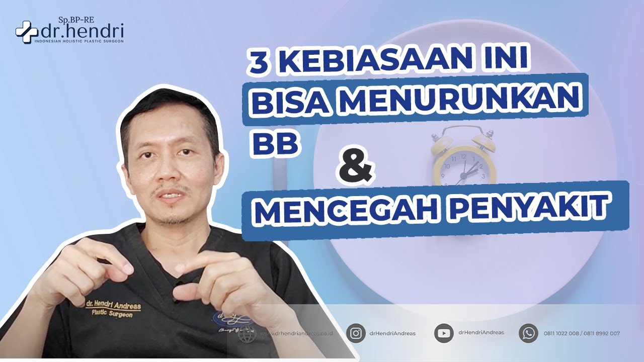3 Kebiasaan Ini Bisa Menurunkan BB & Mencegah Penyakit