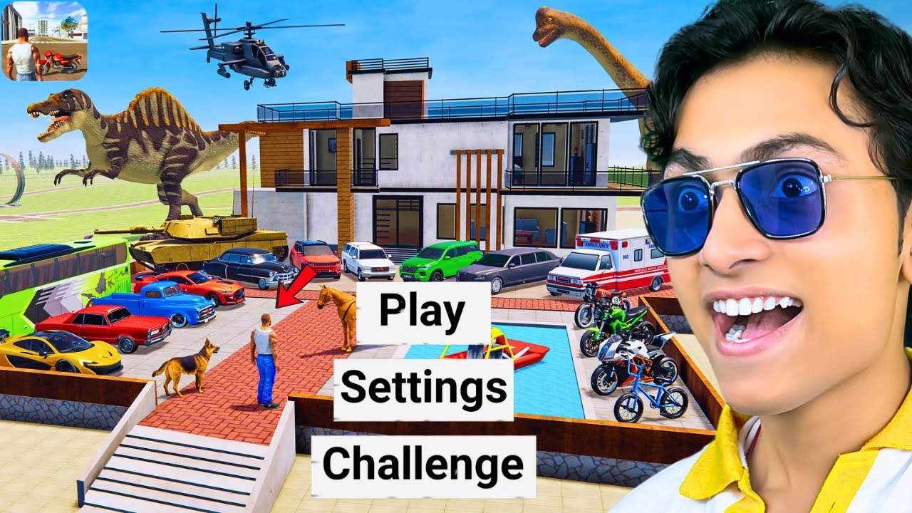 TRYING GAMES Like INDIAN BIKE DRVING 3D😱 #7