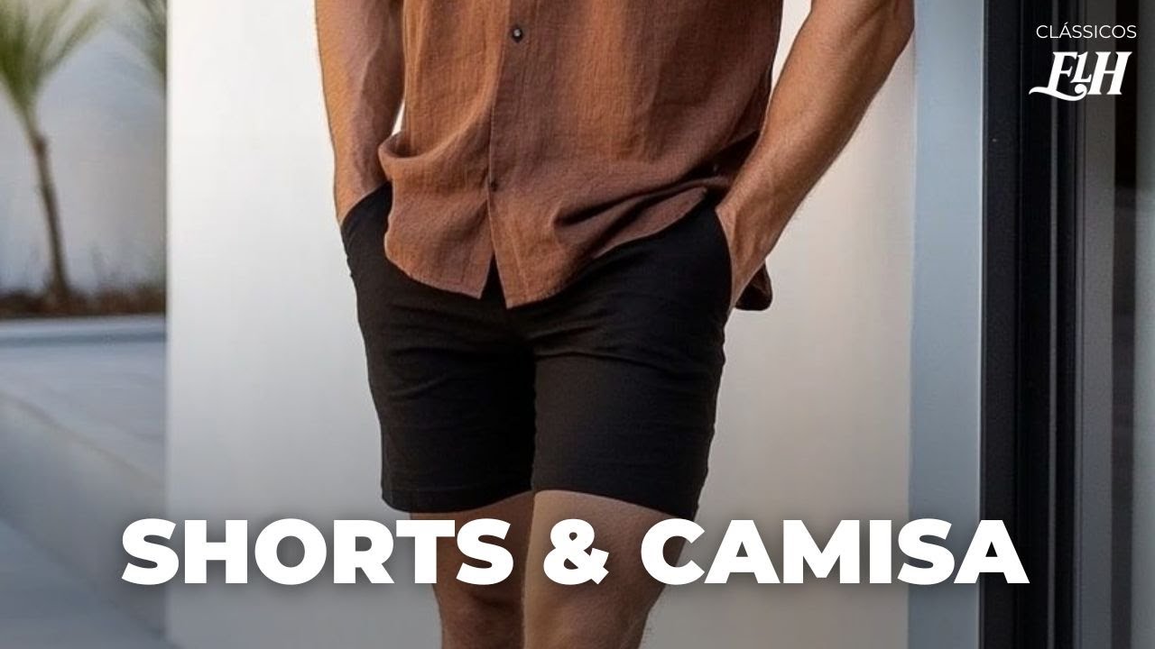 Dicas para combinar CAMISA COM BERMUDA na moda masculina