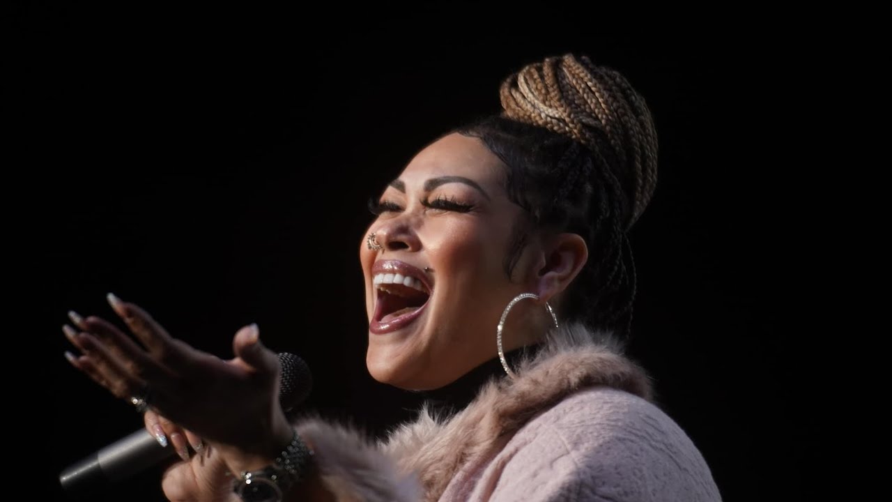 Keke Wyatt Tribute to Young Dolph King Memorial In Memphis