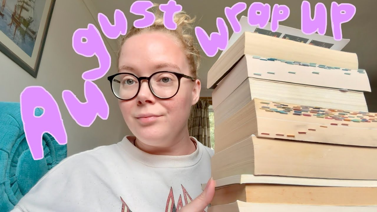 AUGUST WRAP UP 💜 books I read in August and other months