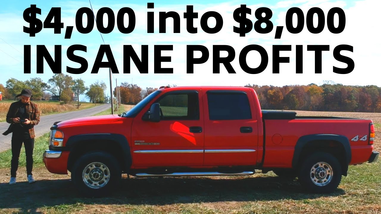 Double Money Duramax! How To Flip Cars and Trucks For HUGE PROFITS Full Tutorial DIY Flipping