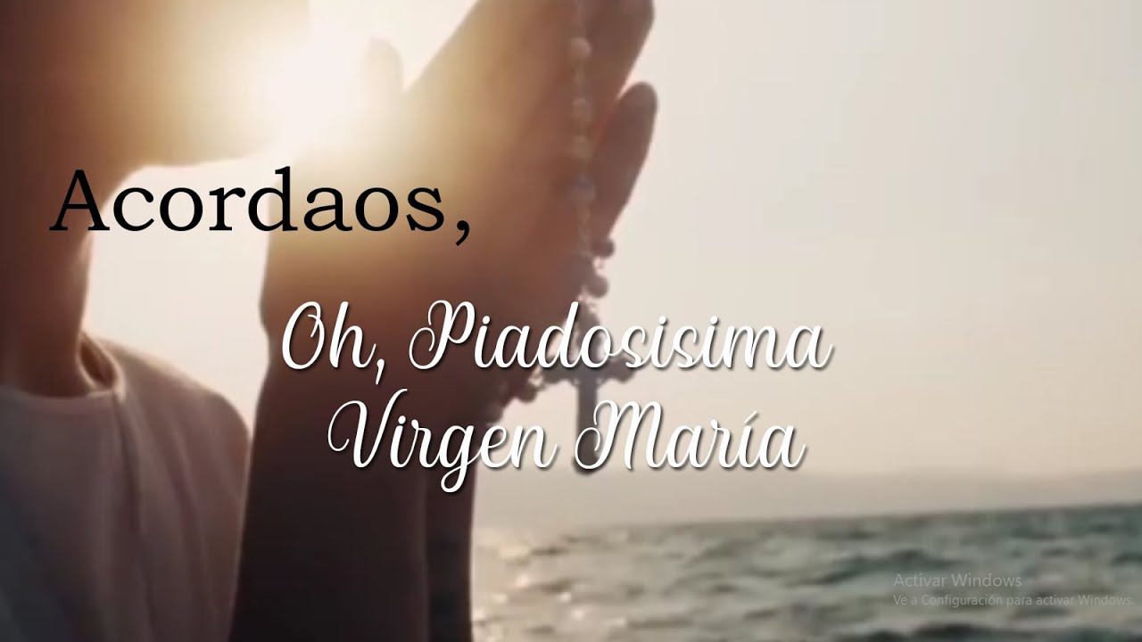 Acordaos, nos ha sanado la Fé