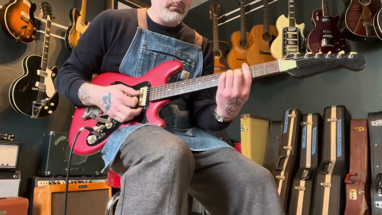 1960s Klira Triumphator 3 Pickups , tr&eacute;molo, sound test