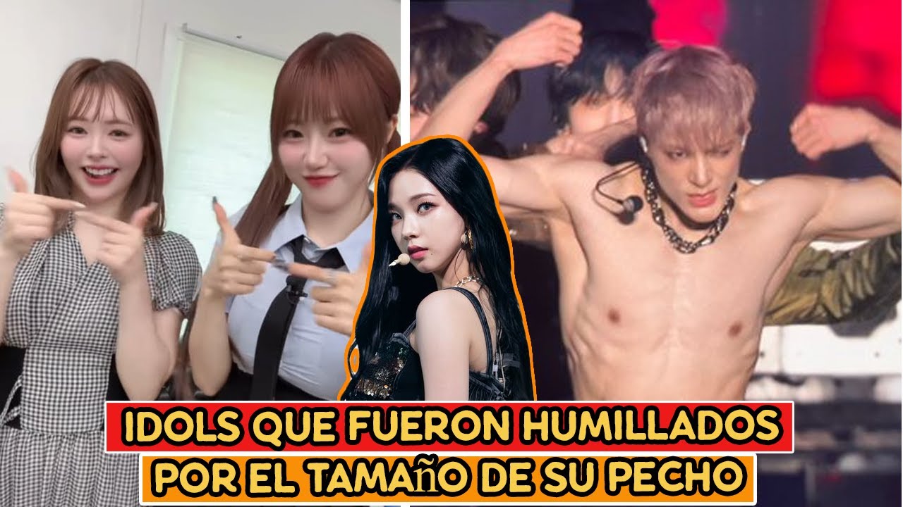 IDOLS QUE FUERON HUMILLADOS POR EL TAMAÑO DE SU P3CH0