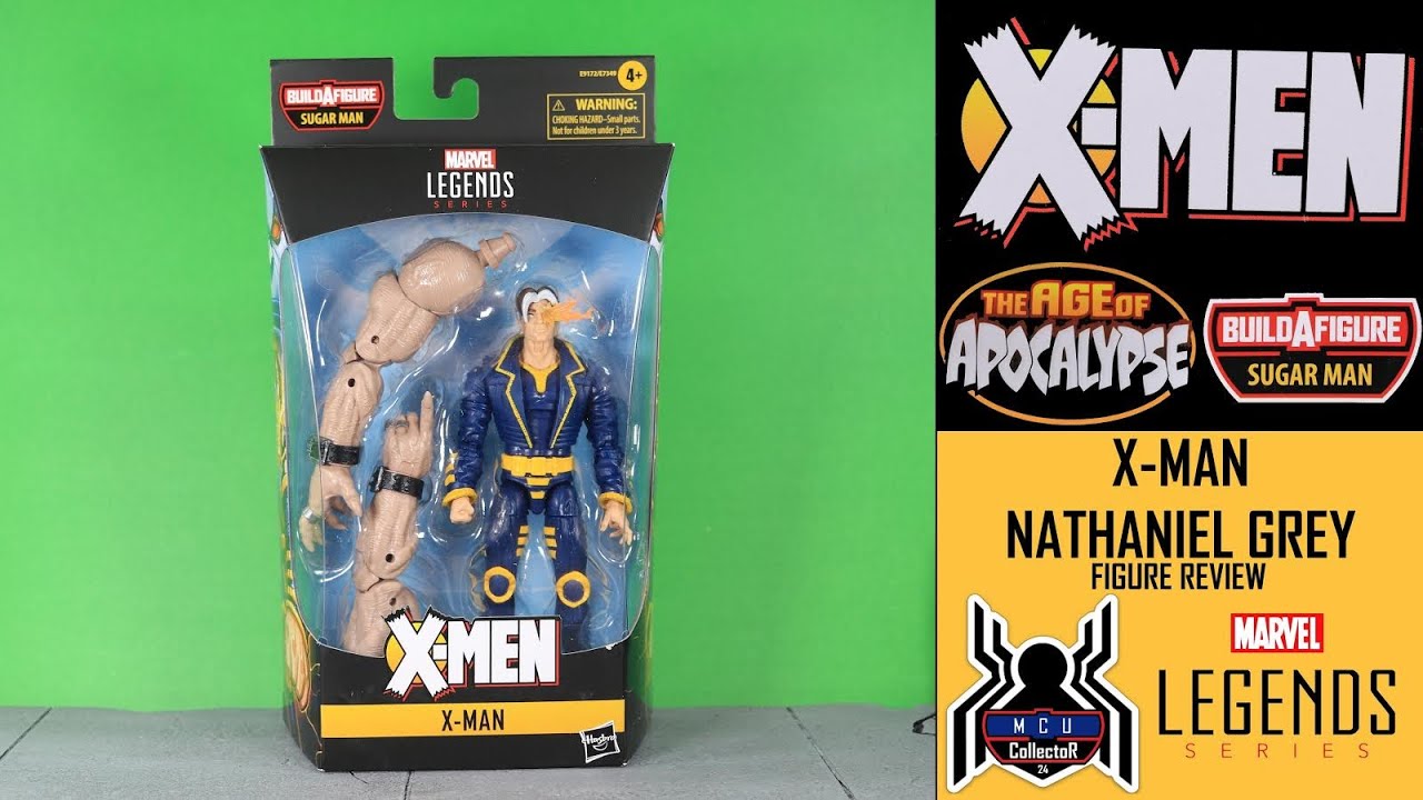 Marvel Legends X-MAN X-Men Age of Apocalypse Sugar Man BAF Wave Figure Review
