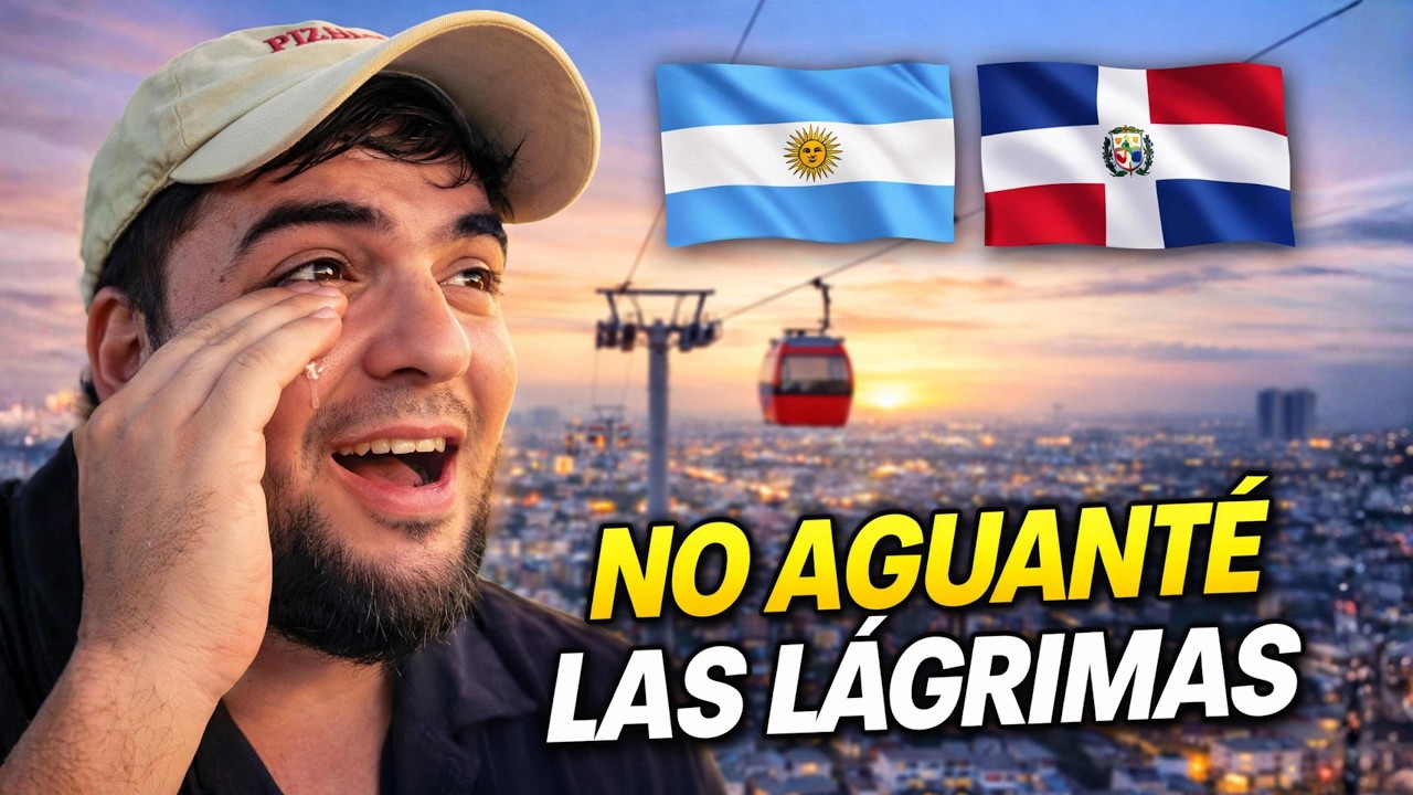 REPÚBLICA DOMINICANA HIZO LLORAR A UN ARGENTINO (y no es por tristeza)