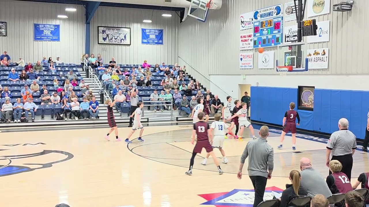 White County Central JRHS vs Mt Vernon Enola JRHS 2nd Half