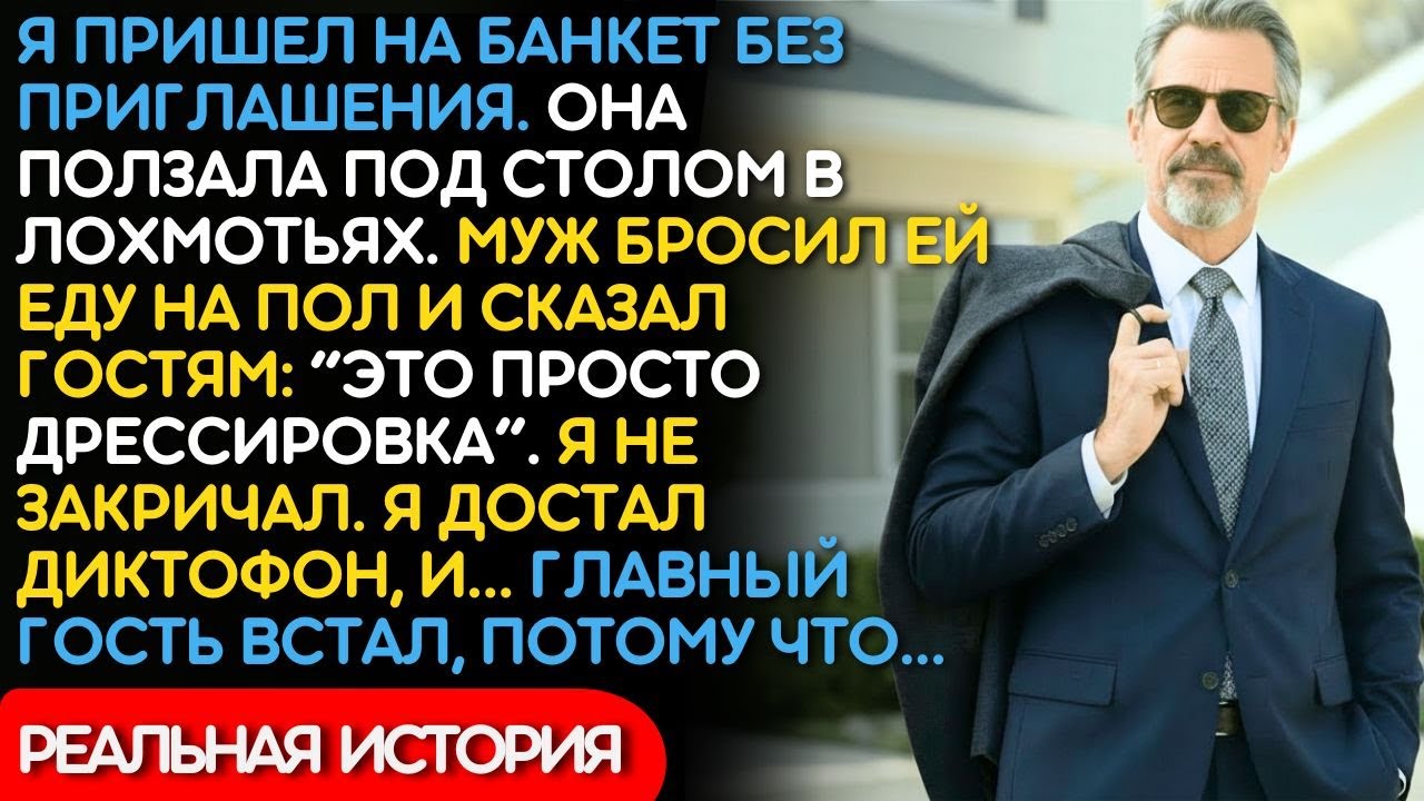Зять Заставил Мою Дочь Есть С Пола И Сказал Гостям Что У Нее Деменция...