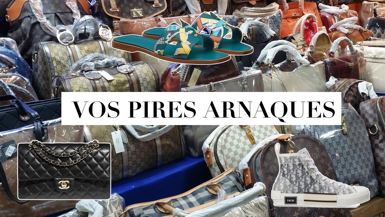 VOS PIRES ARNAQUES LUXE CONTREFAÇON : VINTED, LEBONCOIN, DÉPÔTS VENTE (HERMÈS, DIOR, CHANEL, ...)
