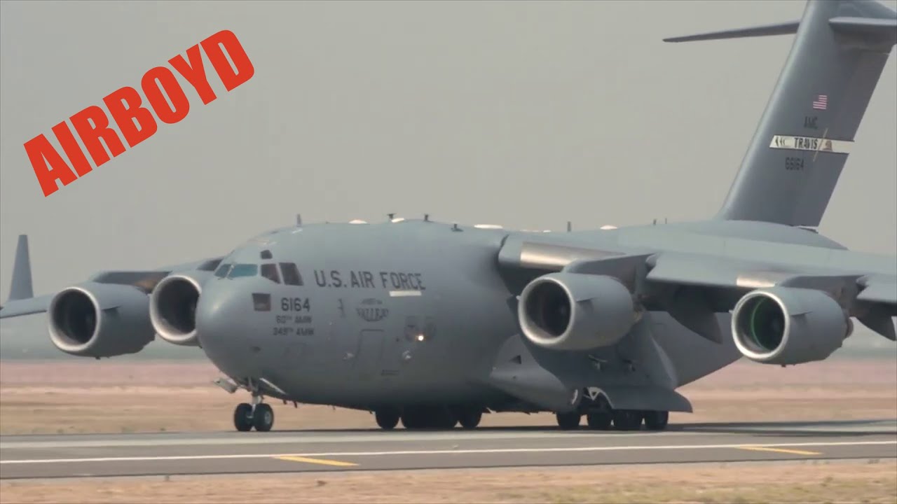 Aircraft Return To Travis AFB Post Fire