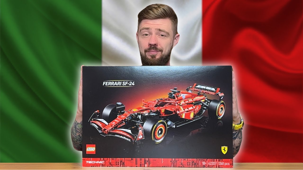 BOLID F1 FERRARI SF-24 🏎️ LEGO TECHNIC 42207 RECENZJA