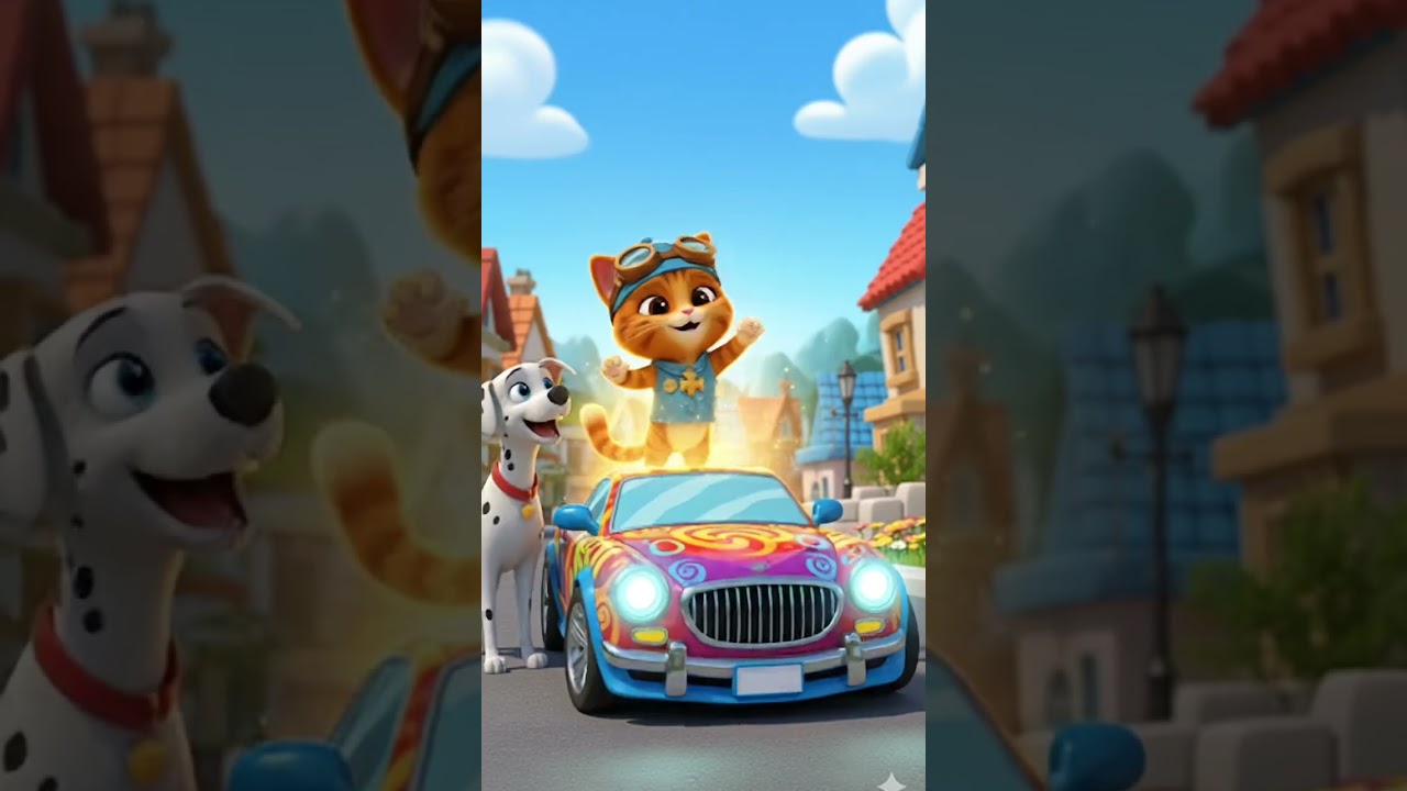 😱 Cat Destroys Dog&rsquo;s Car&hellip; Then Builds a Cooler One! ✨ #CatVsDog #petopia #FunnyPets #Animation l