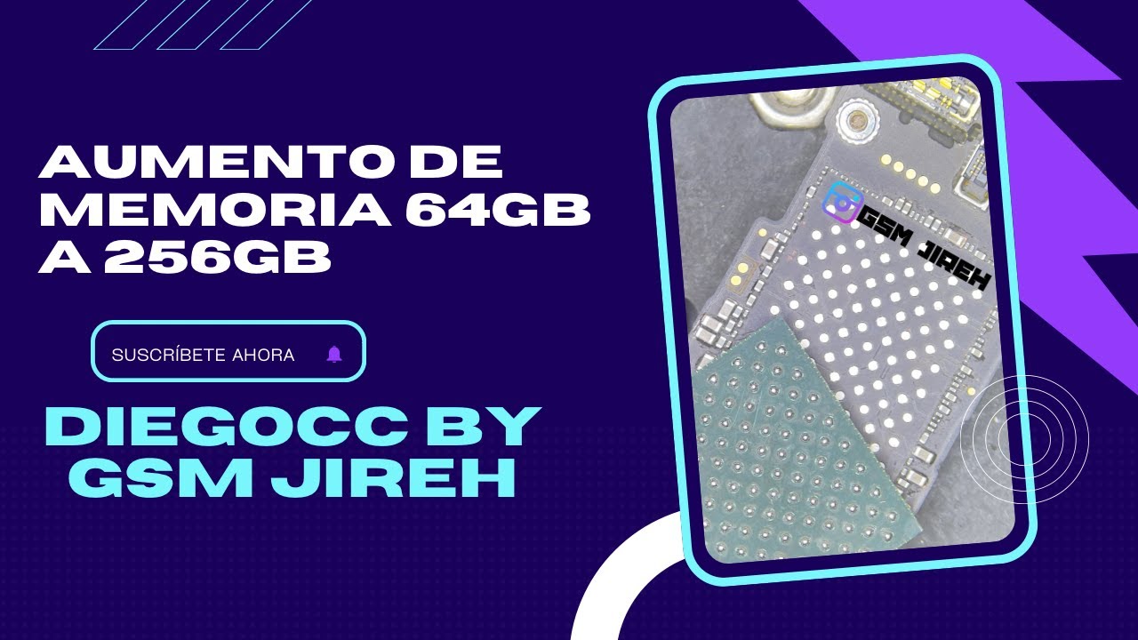 GSM jiREH 👽FACIL AUMENTO DE MEMORIA IPHONE 11 DE 64GB A 256Gb