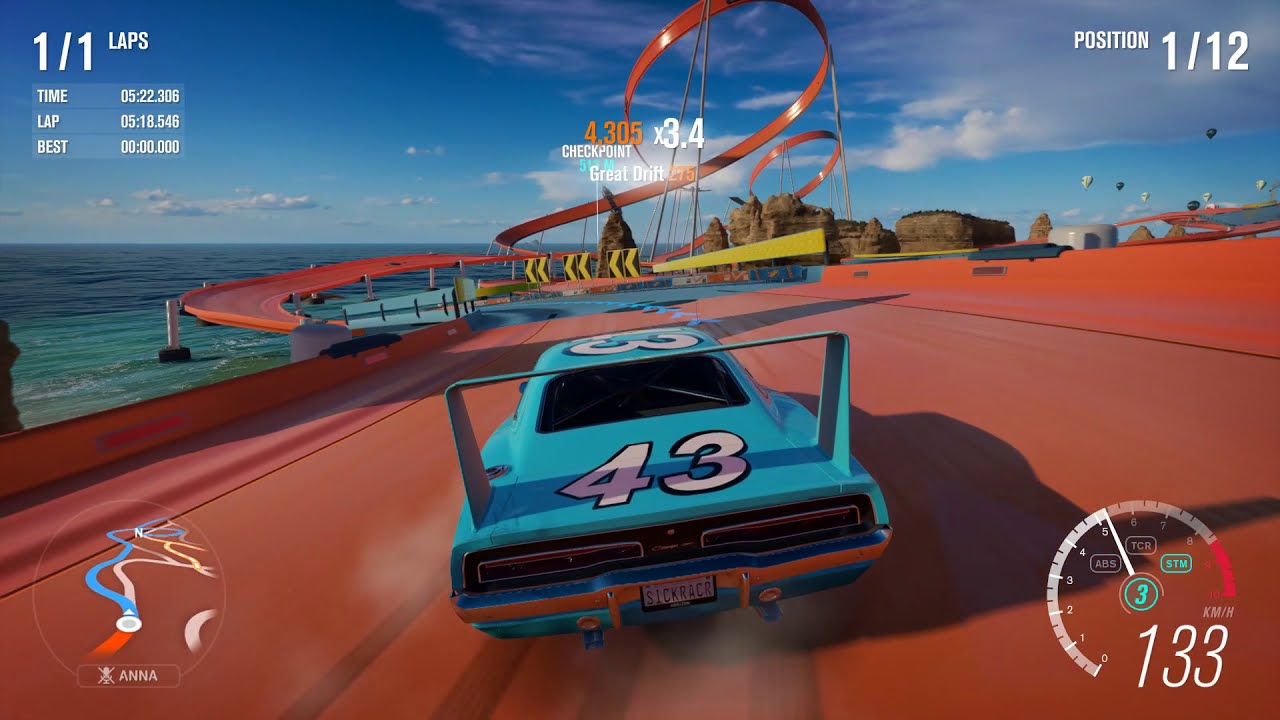Forza Horizon 3 HOT WHEELS vs CARS 3 THE KING! [DODGE Charger Daytona Hemi]
