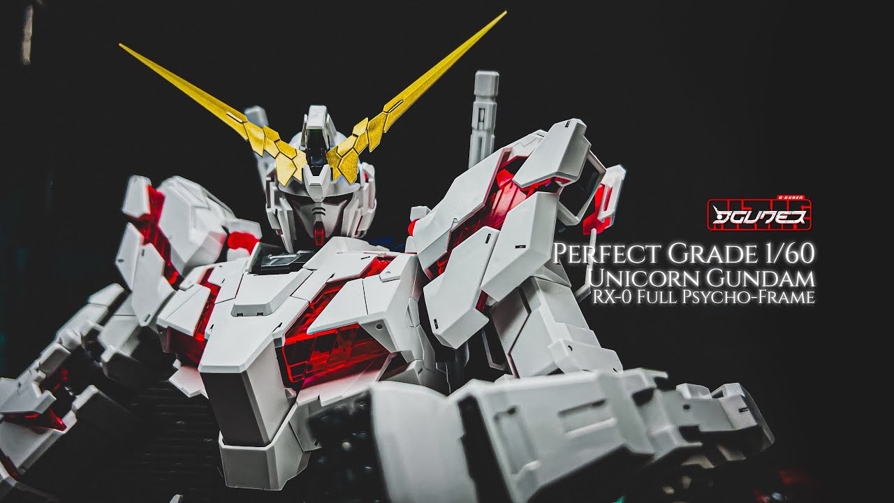 PG1/60 Unicorn Gundam RX-0 | Full Build | BGuner