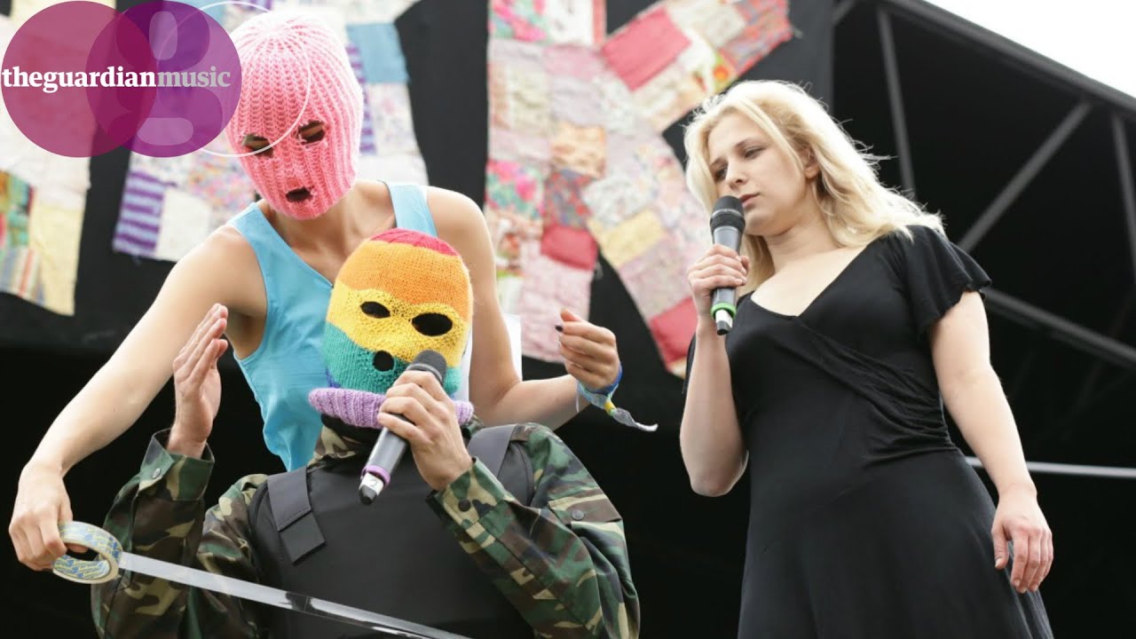 Pussy Riot gatecrash Glastonbury - exclusive | Glastonbury 2015
