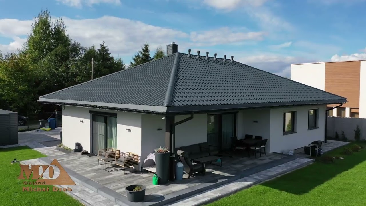 Realizacja domu energooszczędnego w systemie kanadyjskim - Z368 D L wer. pow. - MD Galand Bełchat&oacute;w