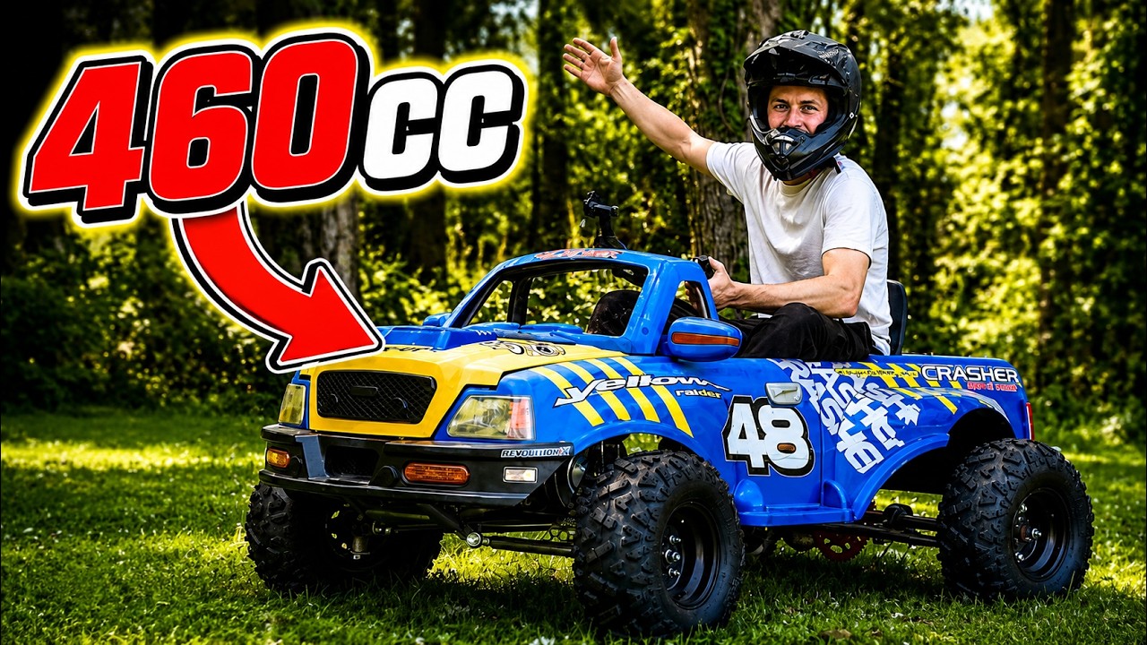 Мини-грузовик Power Wheels с двигателем 460 куб. см