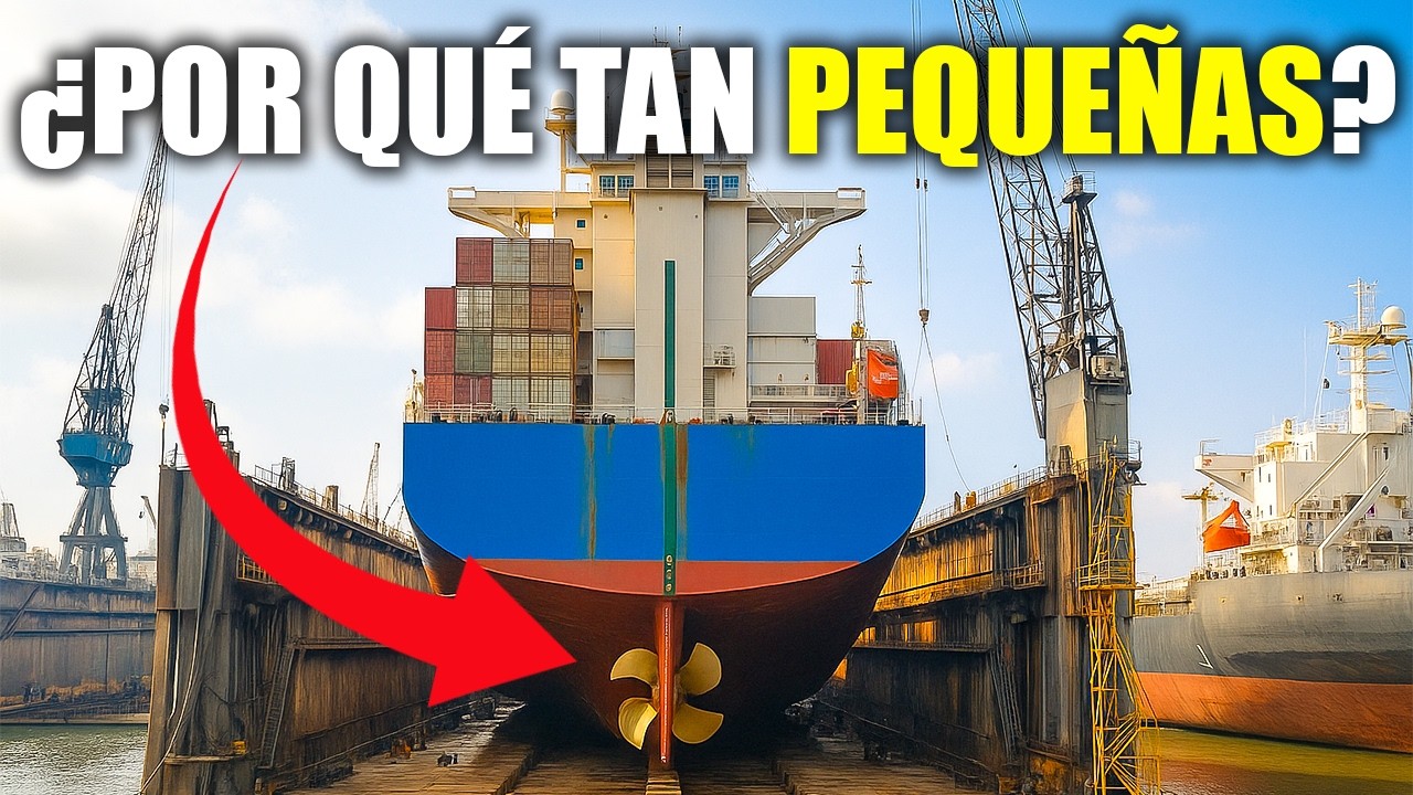 ¿Por qué las Hélices de los Barcos son tan Pequeñas?