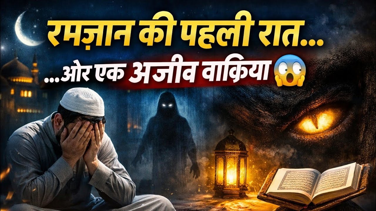 Ramzan Ki Pehli Raat… Aur Ek Ajeeb Waqia 😨 | Ye Nishani Nazarandaz Na Karein | Islamic Story