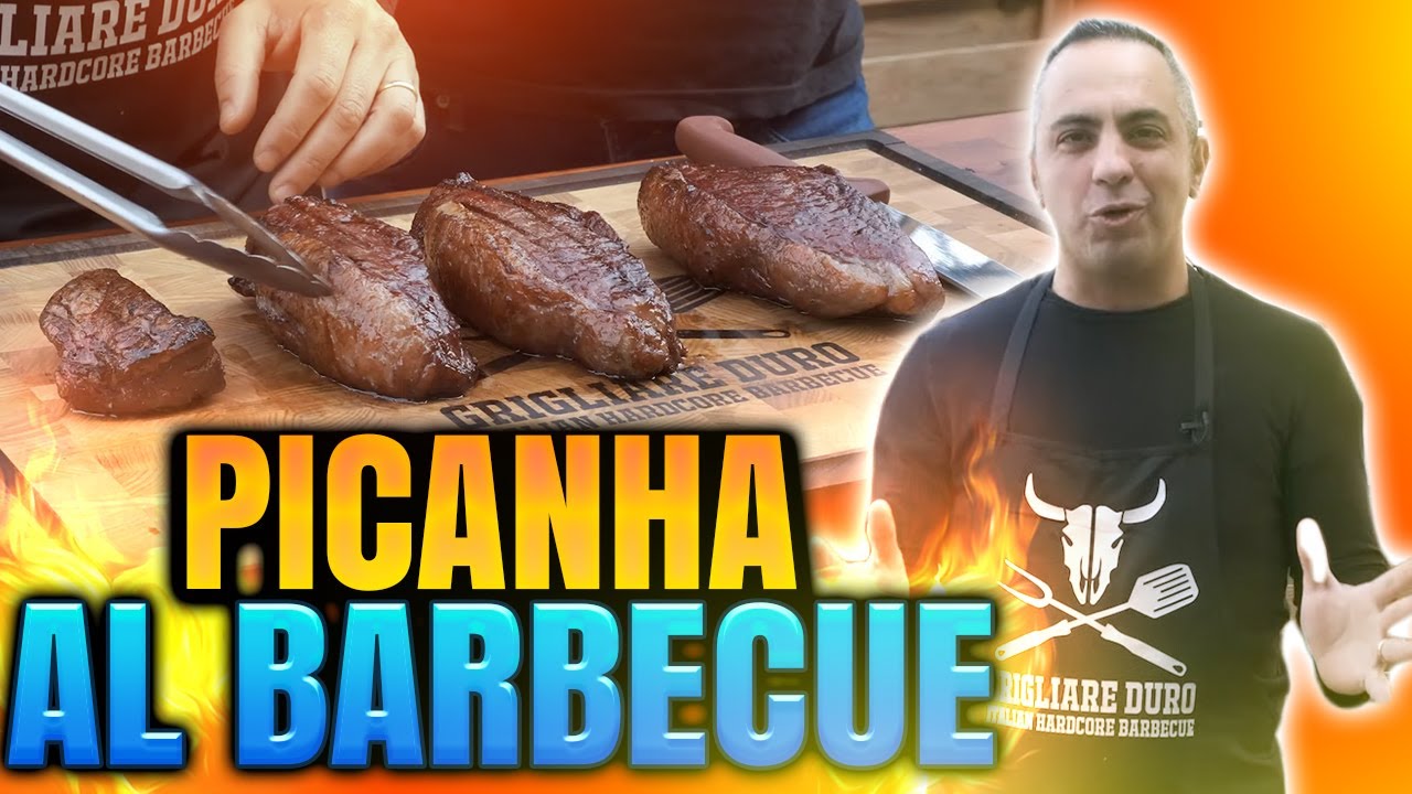 Ricetta Picanha BBQ | Come cucinare la picanha alla griglia | Carne picanha | Picanha taglio