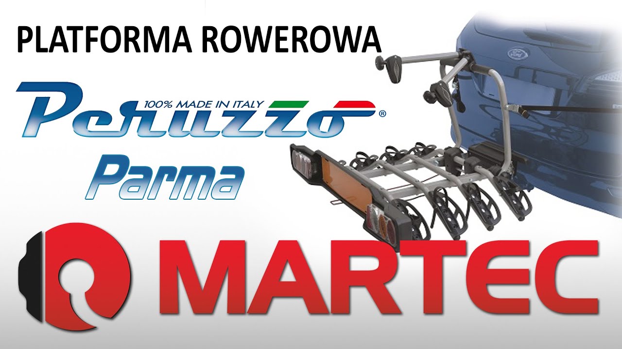 Montaż i prezentacja platformy rowerowej Peruzzo Parma 4