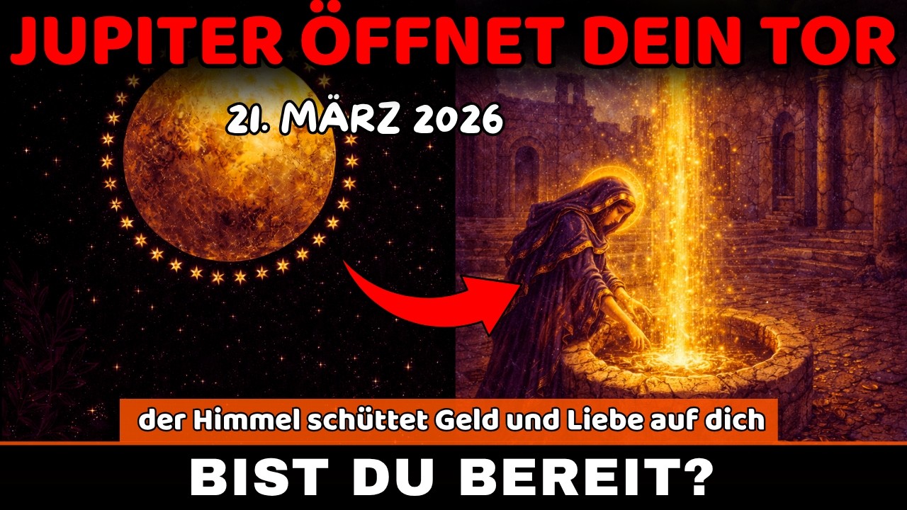 21. M&Auml;RZ: Der Himmel &ouml;ffnet das Tor zu GELD und LIEBE &ndash; bist du bereit einzutreten?