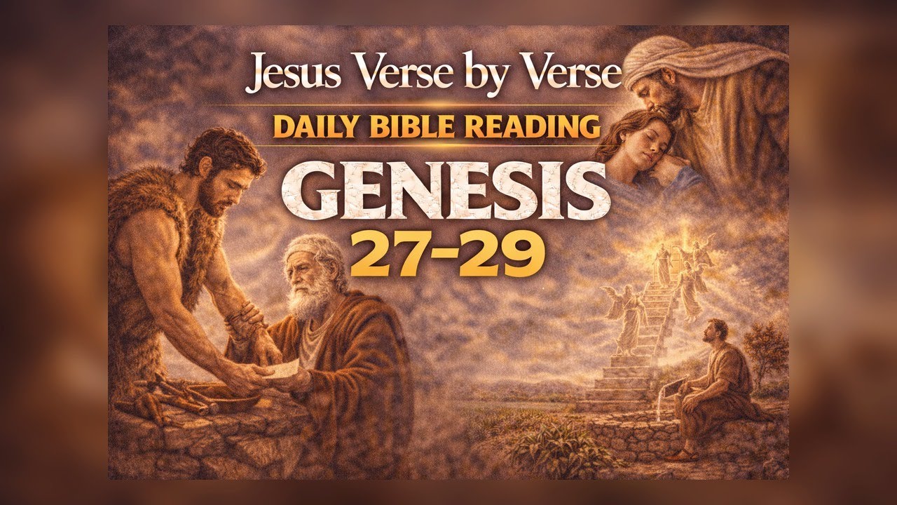📖 Bible in a Year - Day 21: Genesis 27–29 (Deception, Consequences, and God’s Covenant Faithfulness)