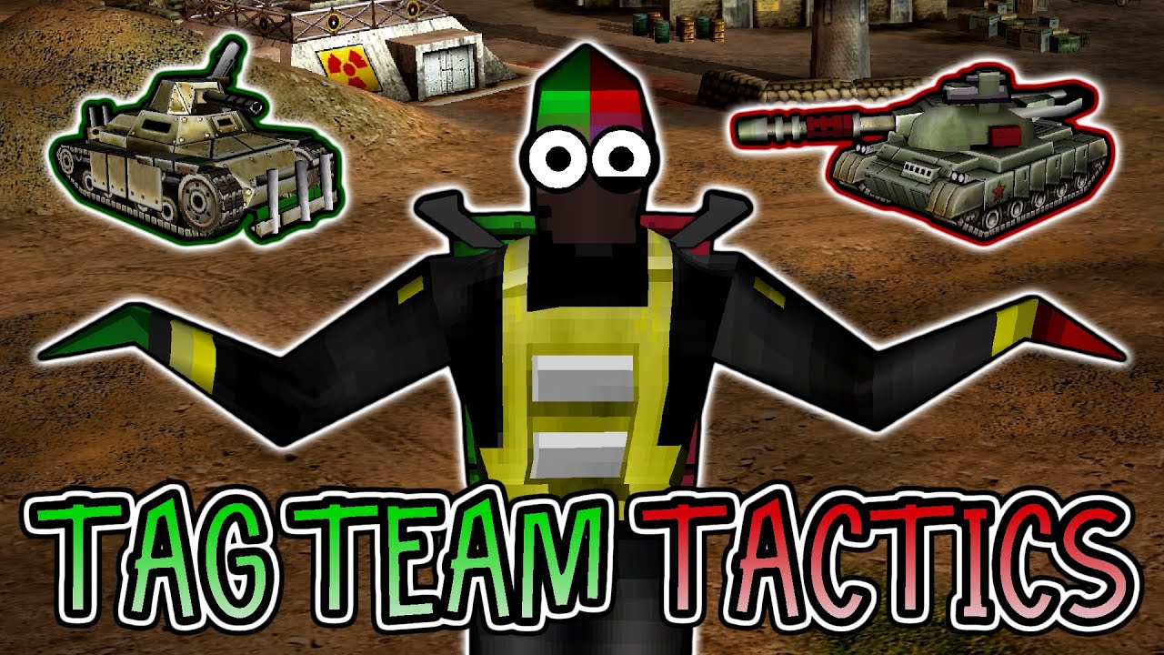 C&C Zero Hour Multiplayer Game Mode: Tag Team Tactics (PvP and Comp-Stomp) | Mod Compatible