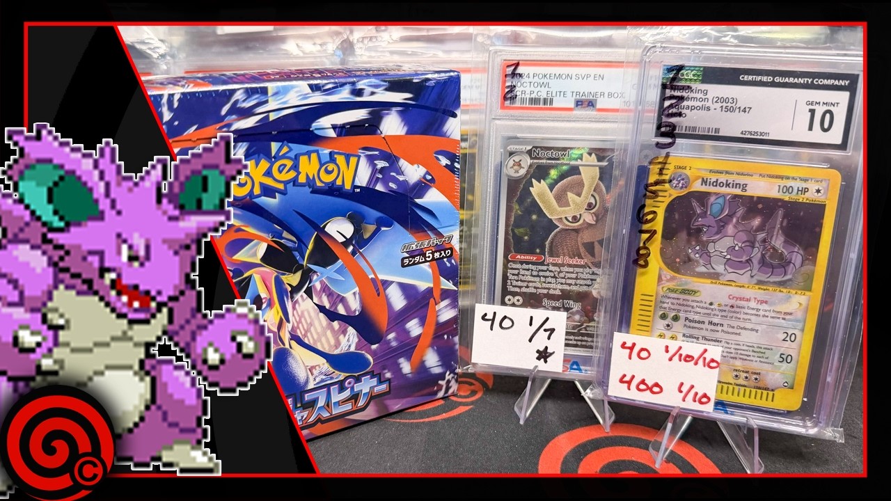 FREE FRIDAY - MEGA NIDOKING VERY CLOSE - NEW NINJA SPINNERS - POKEMON CARDS LIVE