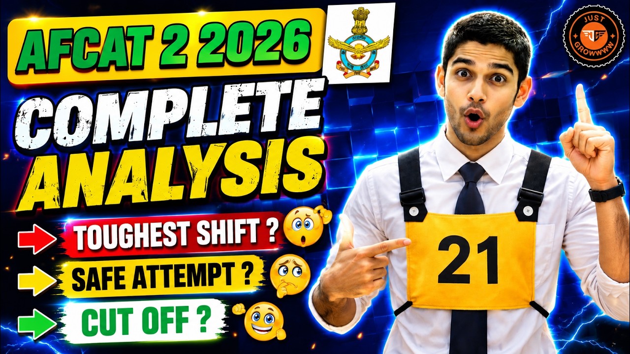 AFCAT 2 2026 Exam Analysis 🔥 | Toughest Shift? Safe Attempt & Expected Cut Off | Full Review
