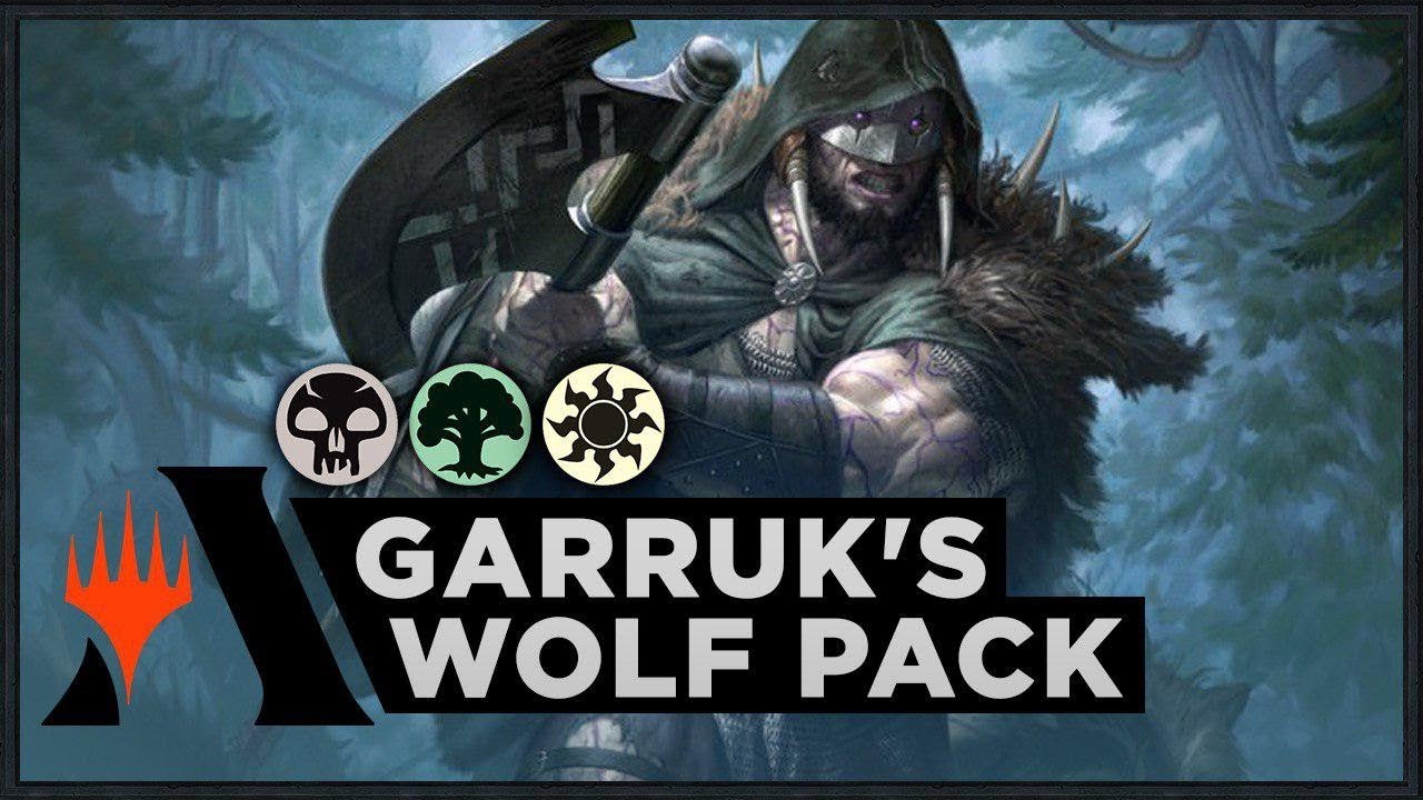 Garruk's Wolf Pack | Throne of Eldraine Standard Deck (MTG Arena)