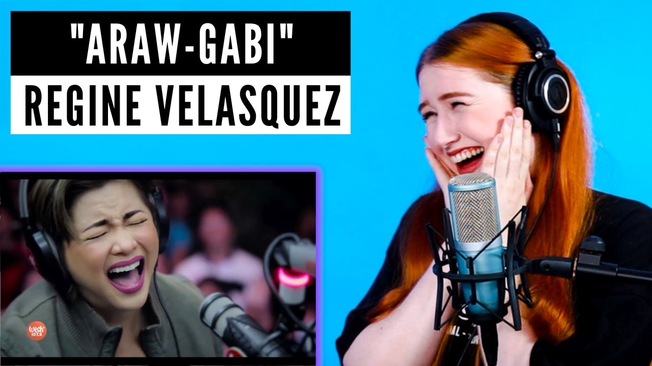 Первая реакция/анализ вокального педагога на песню Регины Веласкес «Araw-Gabi»