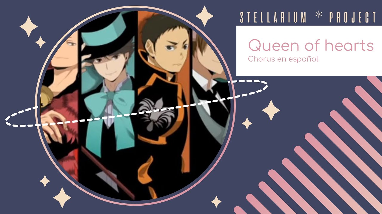 【Stellarium ★】Queen of Hearts (VOCALOID) Chorus Español【6人 [Haikyu!!] Captains 】