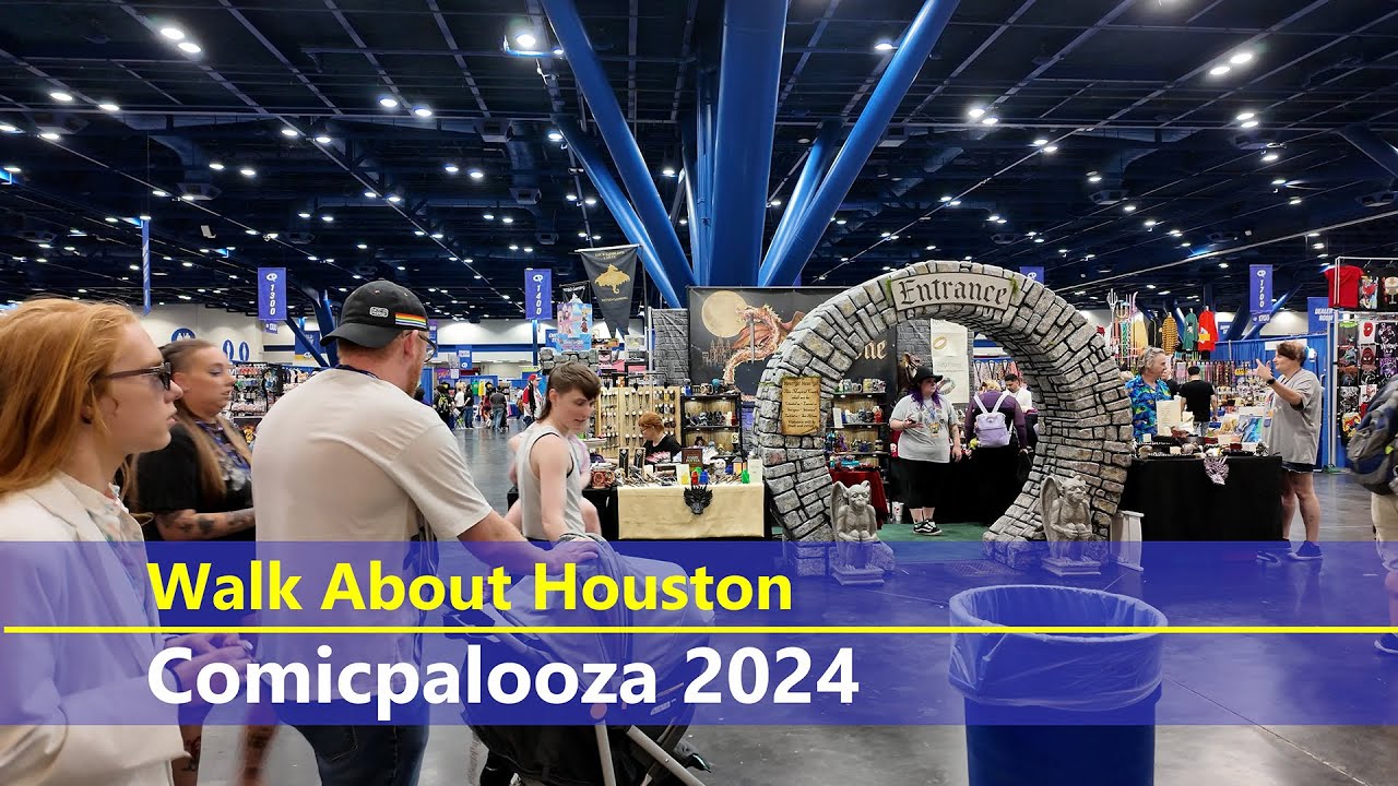 Walk About Houston - Comicpalooza 2024