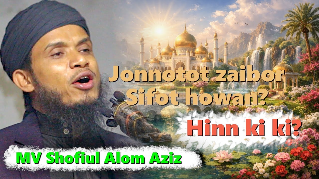 Jonnotot zaibor Sifot howan? | Hinn ki ki? MV Shofiul Alom Aziz Waz | Rohingya  @roislamicstudies